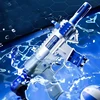 Children's M416 manual continuous water gun, backpressure water gun, children's design, summer high-pressure toy, water game toy 1