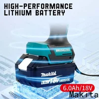 MAKITA Perceuse à main électrique rechargeable au lithium 18V DDF487 13mm sans chargeur ni batterie 6