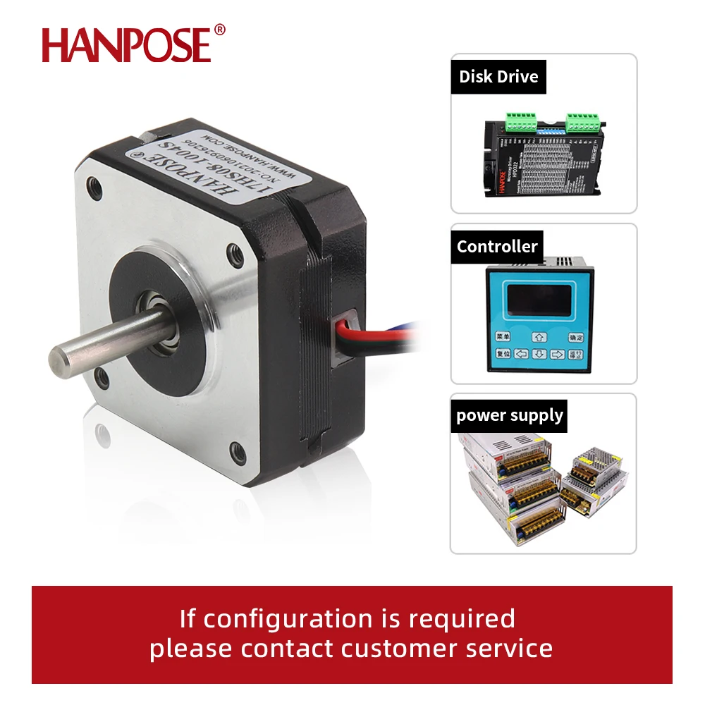 Nema 17 Stepper Motor 17HS08-1004S 20mm 1A 16Ncm(22oz.in) 4-lead For DIY 3D Printer CNC For Stepper Motor