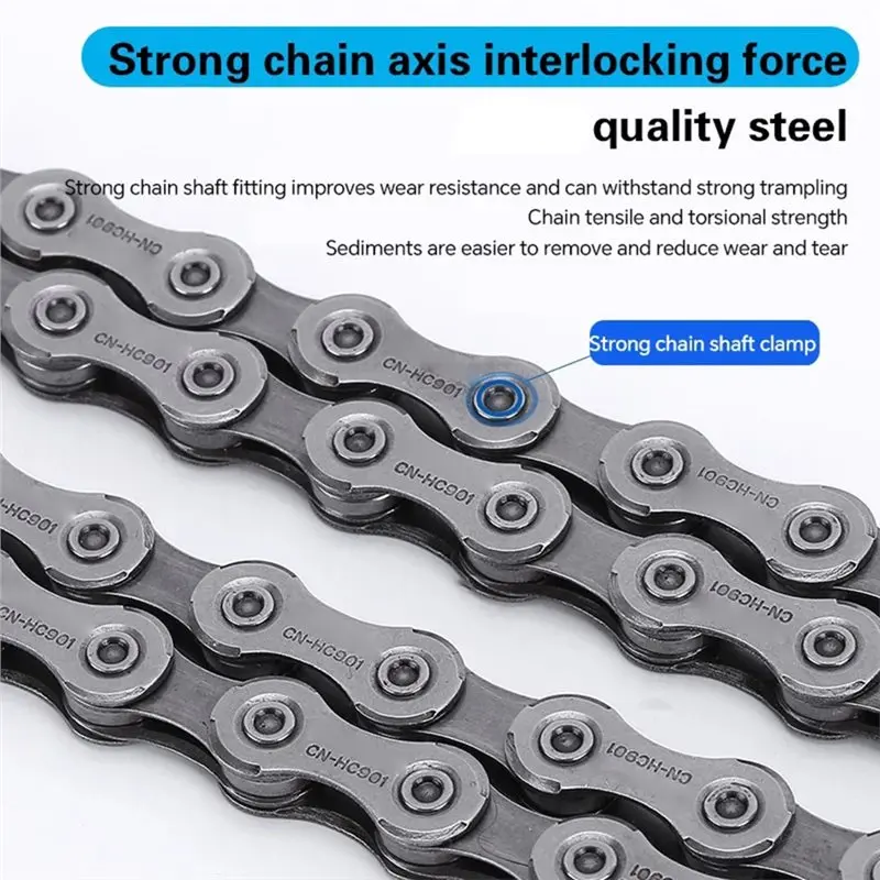 산악 자전거 변속 체인 조립이 용이함 슈퍼 바이팅 포스 내장형 패스너
