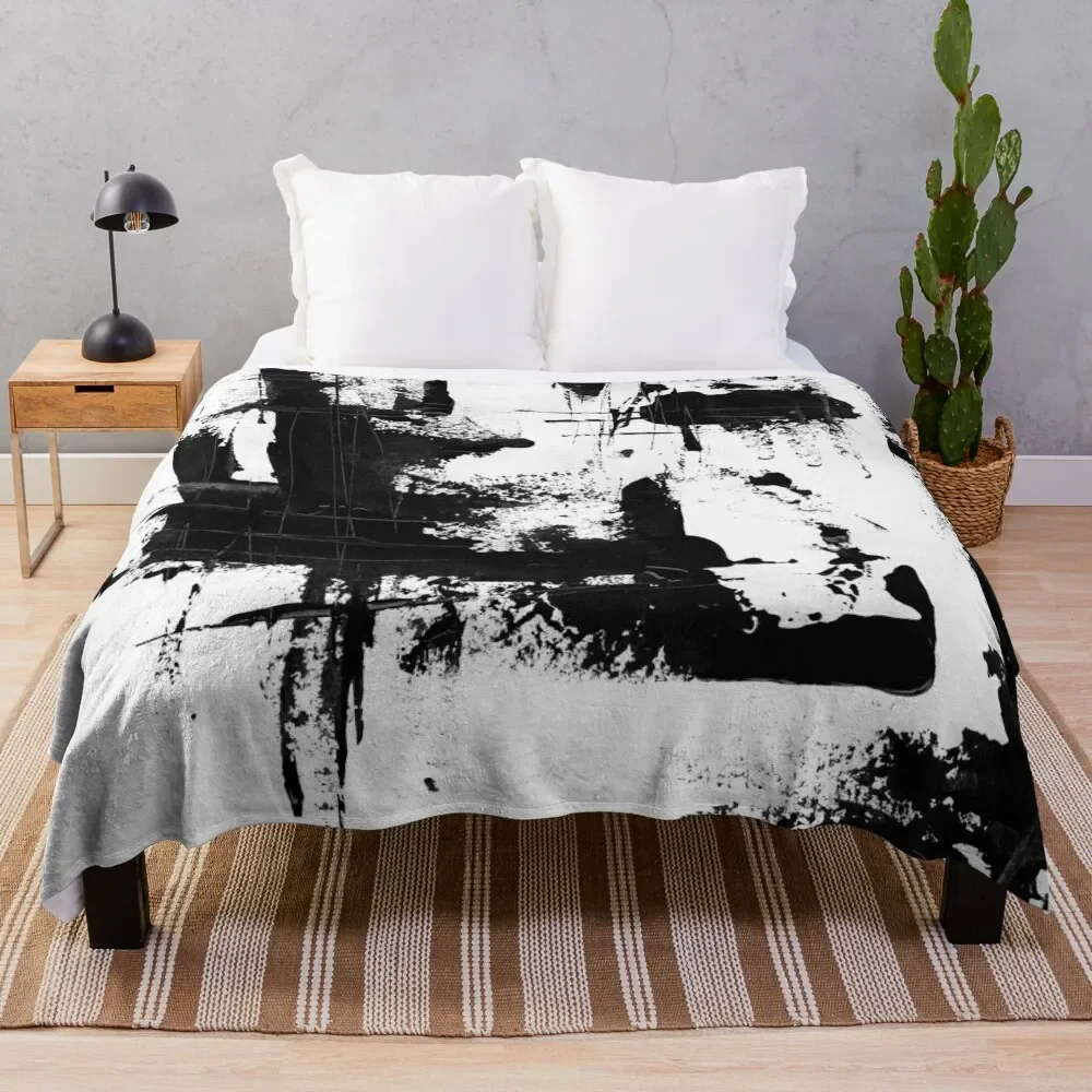 

Black and white Abstract Throw Blanket Luxury St Kid'S Thins Summer Blankets