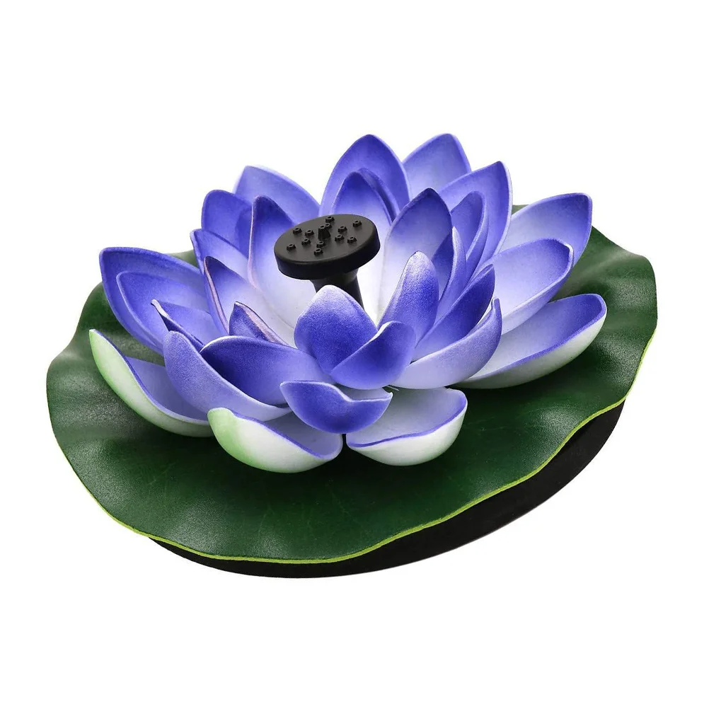 

Frog Decorations for Outdoors Solar Fountain Pumps Submersible Pond Lotus Scene Water