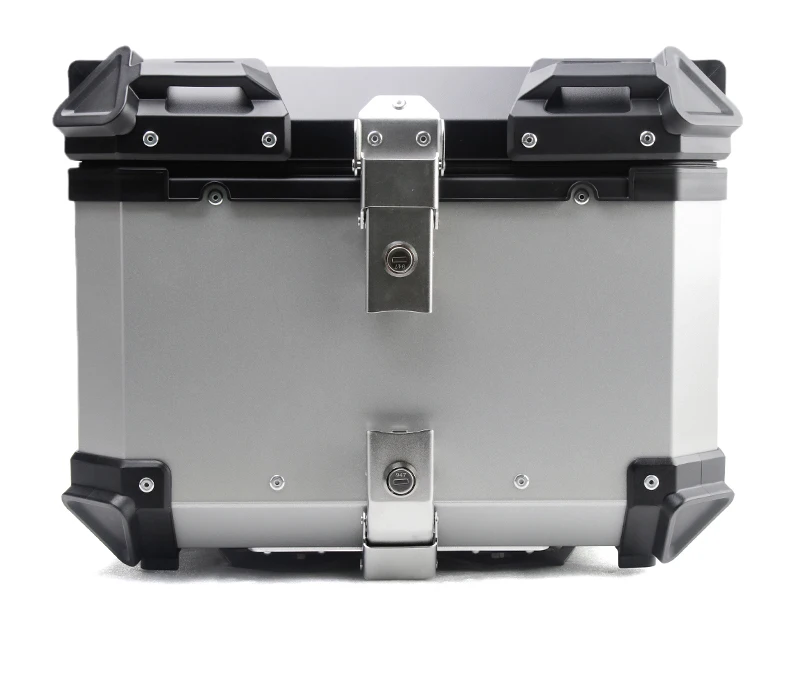 black silver 28L 32L 45L 55L 65L 80L 100L luxury top box motorcycle tail box top case motorcycle accessories
