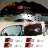 3D Car key sticker Hub sticker Emblem S Line Badge Car 3D Sticker For Audi Sline RS TT A3 A4 B8 8P 8V B6 A5 A6 Q5 C6 A1 Q7 Q3 2