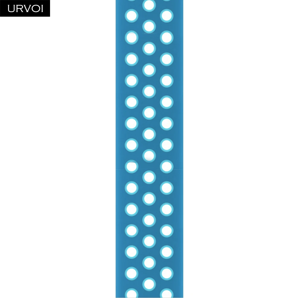URVOI Sport Band - Double Color Silicone with Breathable Holes