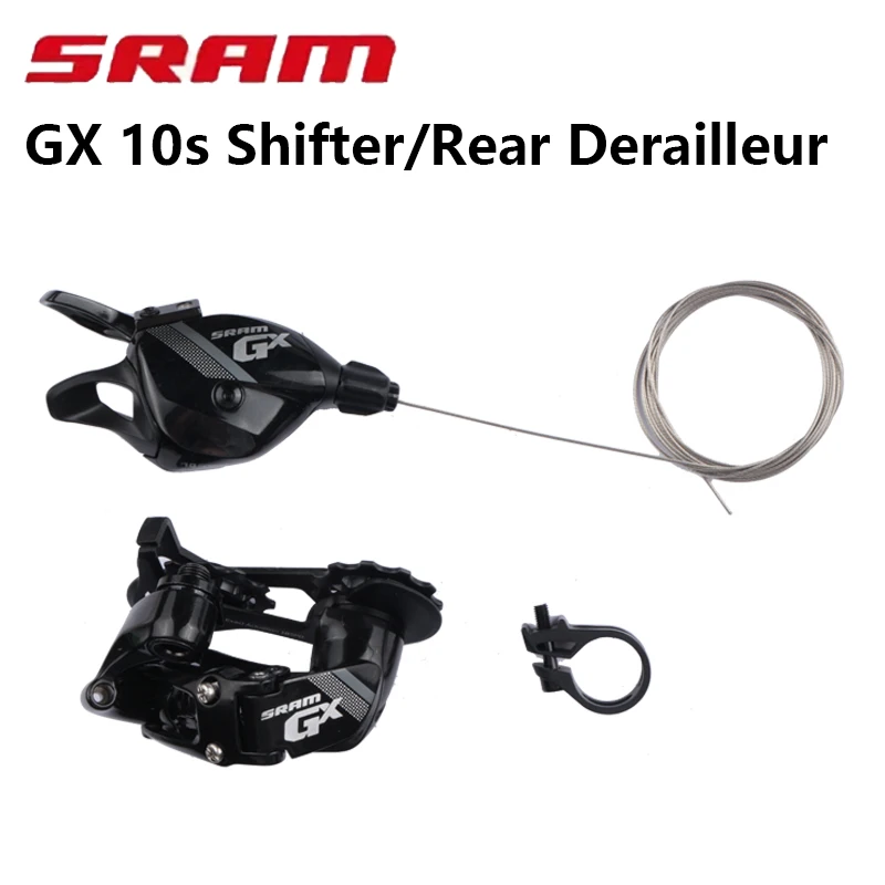 SRAM GX 10速ショートケージ リアディレイラー シフター セット SRAM GX イーグルリアディレイラーショートケージ 10 スピード