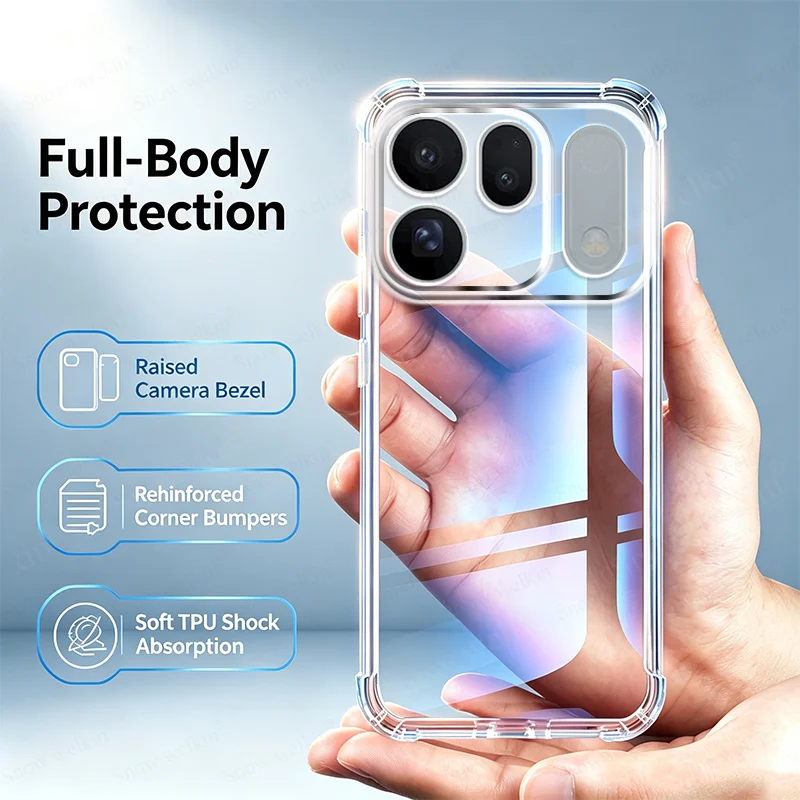 Shockproof Airbag Full Protection TPU Soft Case - Durable Protective Cover