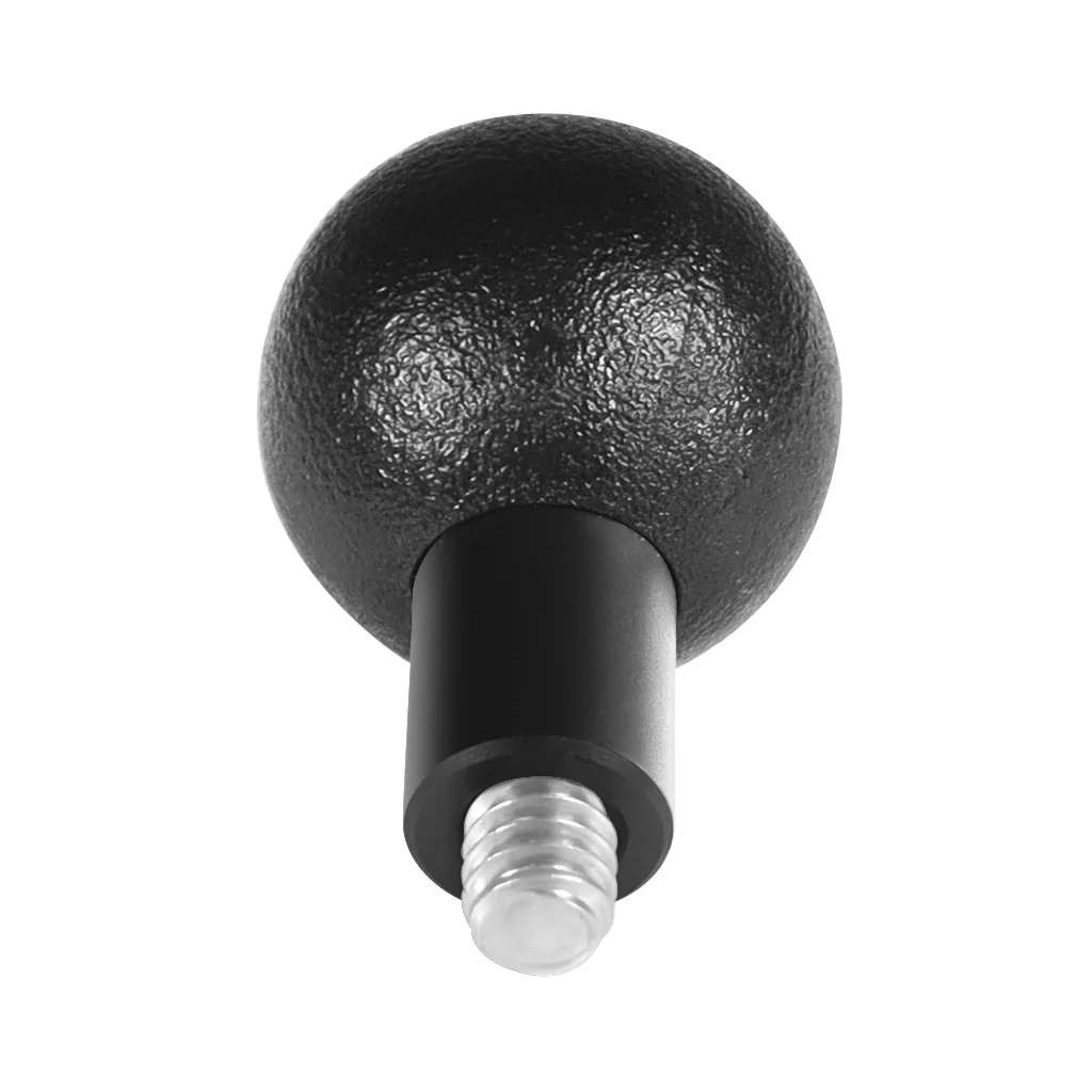 25 mm Kugelkopf-Adapterhalterung 1/4 Zoll / M6 Arri Schraubenloch für Gopro Insta360 Go Ultra Osmo 360 ° Action 5pro Kamera Fahrradhalterung – Detail 5