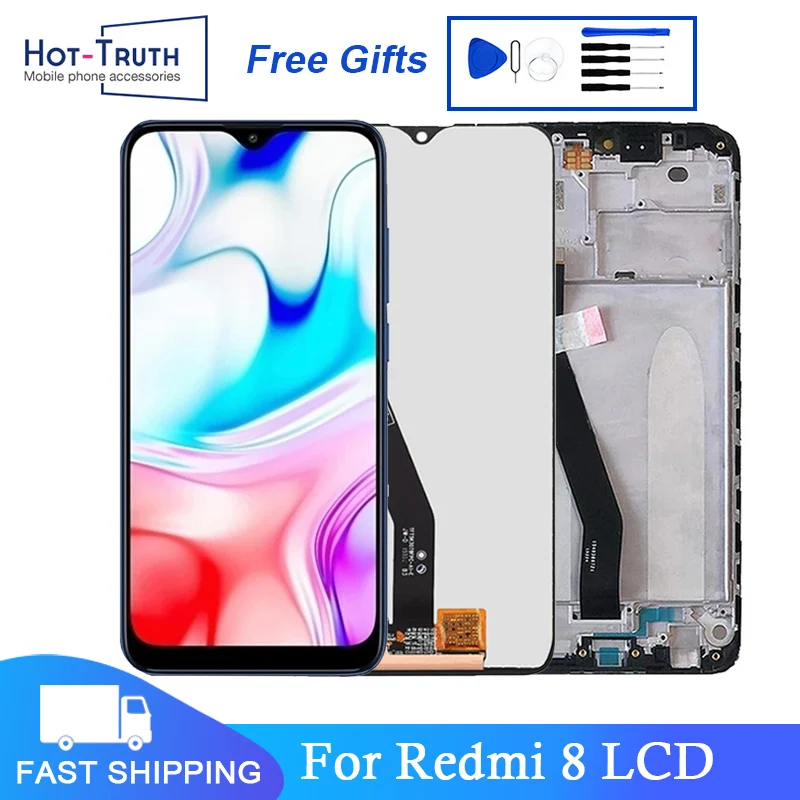 

6.22" For Xiaomi Redmi 8 LCD Display Touch Screen Digitizer Assembly Replacement For M1908C3IC MZB8255IN 100% Tested AAA+