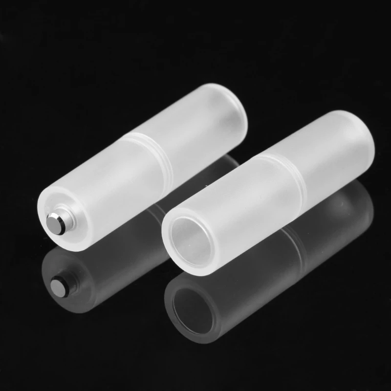 4X Battery Adapter Convertor Size AAA R03 to AA LR6 Plastic Box battery adapter convertor