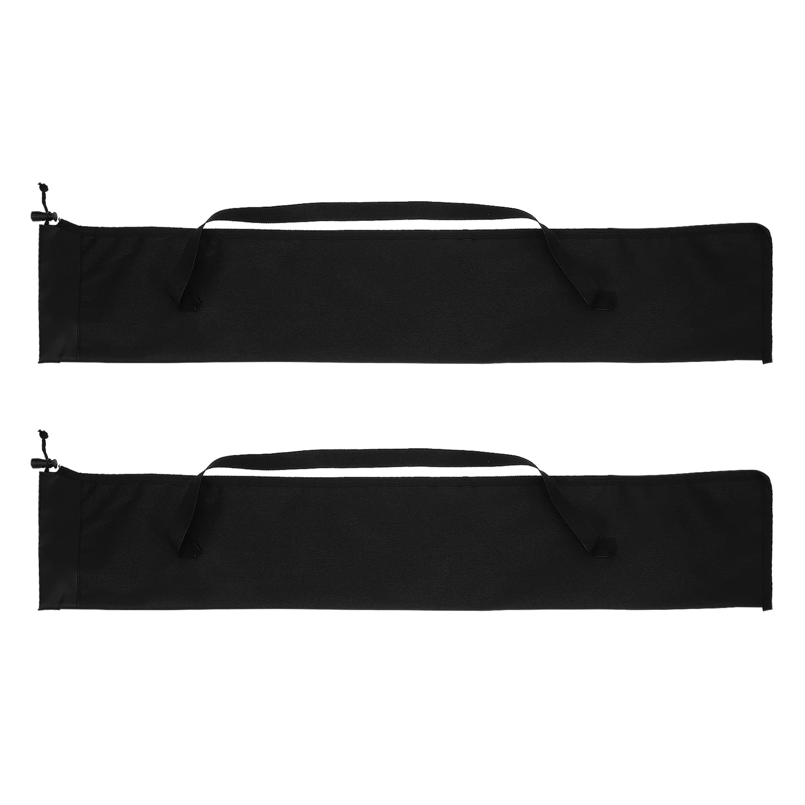 

2Pcs Portable Alpenstocks Storage Bag Storage Pouch Carrying Bag Hiking Poles Holder for Walking Trekking Hiking Black