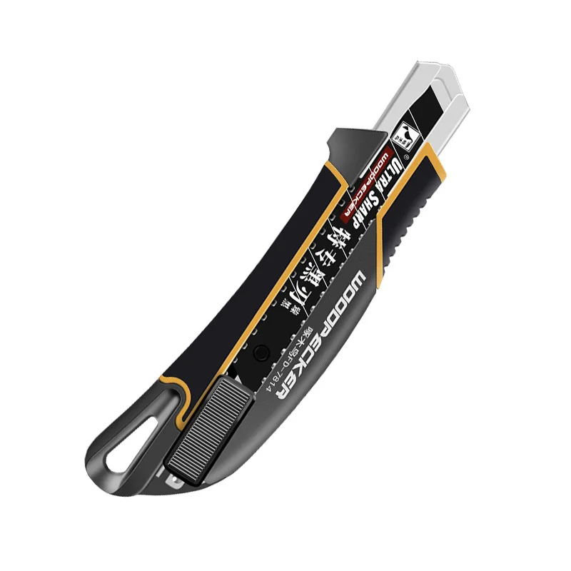 Woodpecker Black Blade Utility Knife Upgrade 18mm Wallpaper Knife