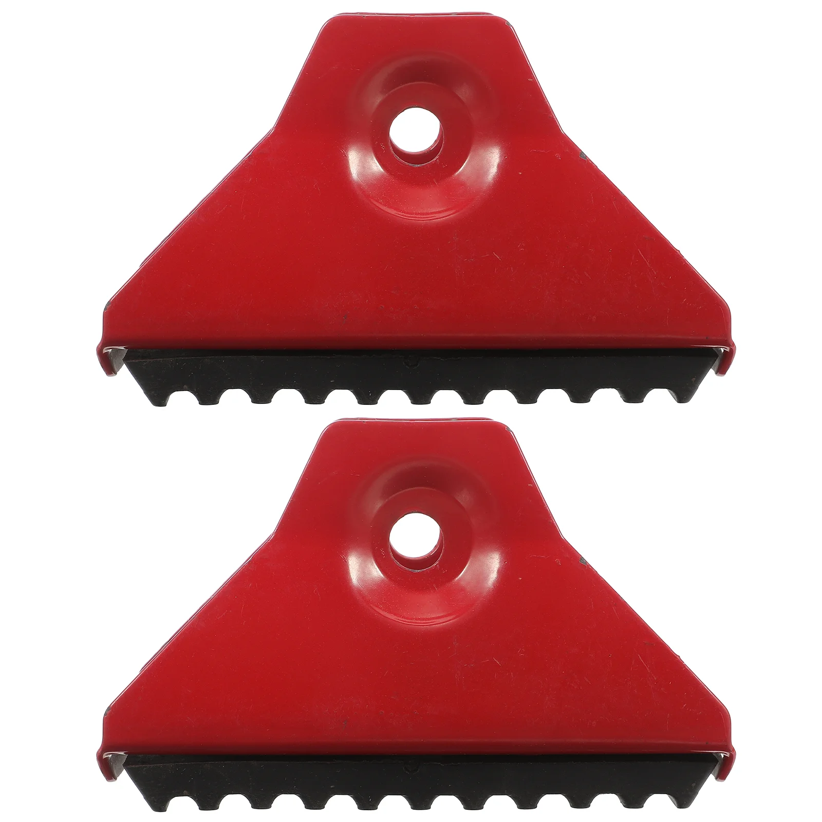 2 Pcs Ladder Mat Foot Pad Protective Covers Leg Telescopic Home Supplies Caps Rubber Iron Parts Feet Protectors Accessories
