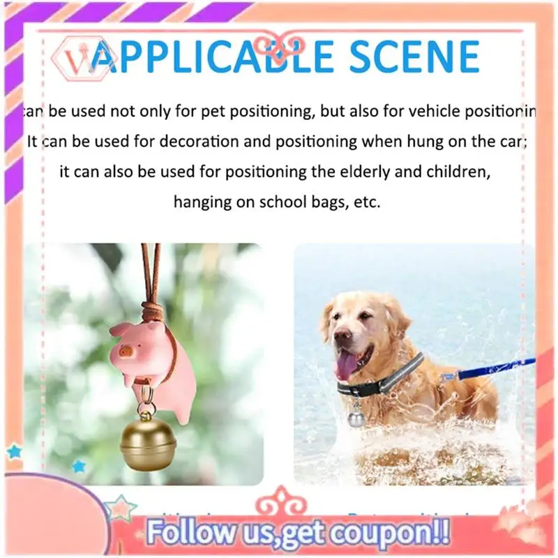 G15 Bell Collar Pet Location Tracker LBS Wifi GPS Tracker GPS Locator Positioning Waterproof -A