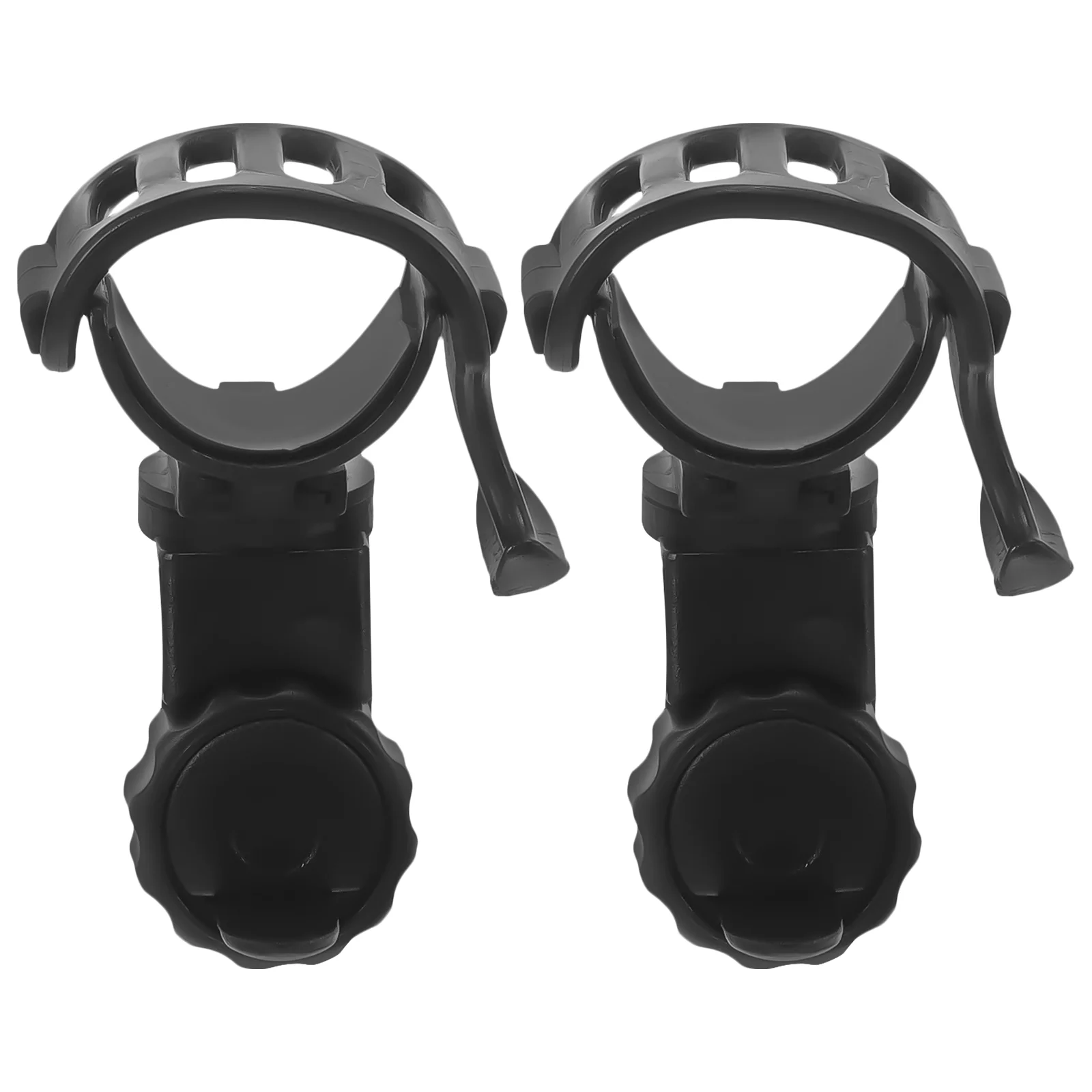 2 Pcs Durable Cane Holder Walker Crutch Bracket Wheelchair Accessories Electric Scooter Part Rubber Support ganizers Health Care walking cane underarm crutches crutch accessory kit