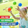 200 Premium Crush-Resistant Play Balls for Ball Pits Non-Toxic, BPA and Phthalate Free Vibrant Assorted Colors with Zippered St