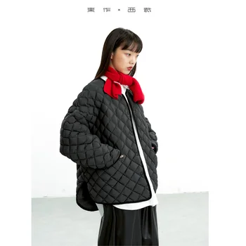 Piumino trapuntato classico leggero in piuma d'anatra bianca al 90% stile tartaruga su larga scala 2025 Autunno Inverno Nuovo Top 1