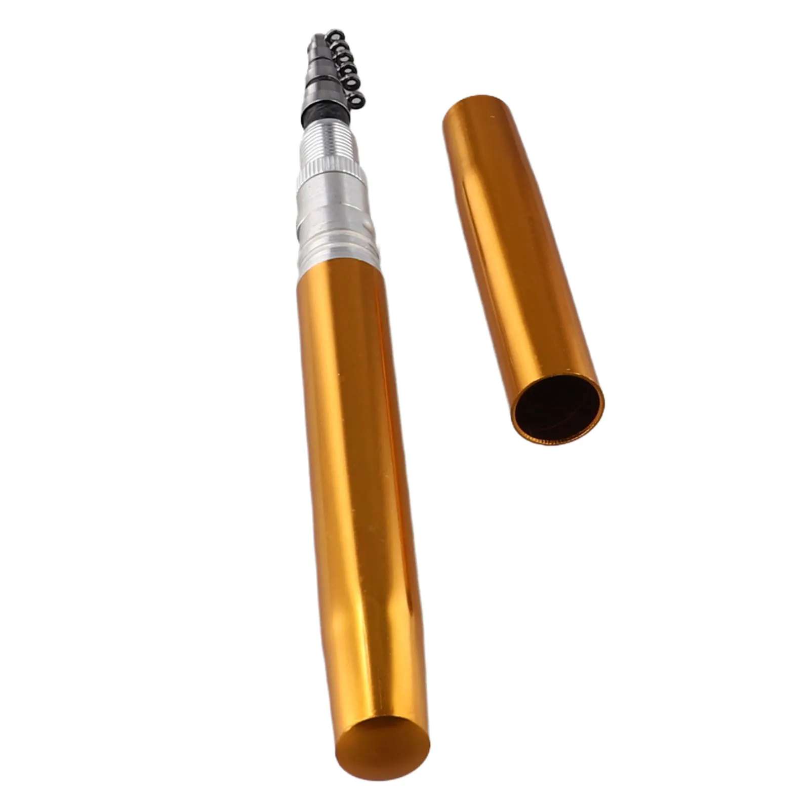 Mini Fishing Rod Fishing Rod Ultra-hard Ultra-light 1.2M 1.4M 1pc 24*2.2*2.2cm Colorfast