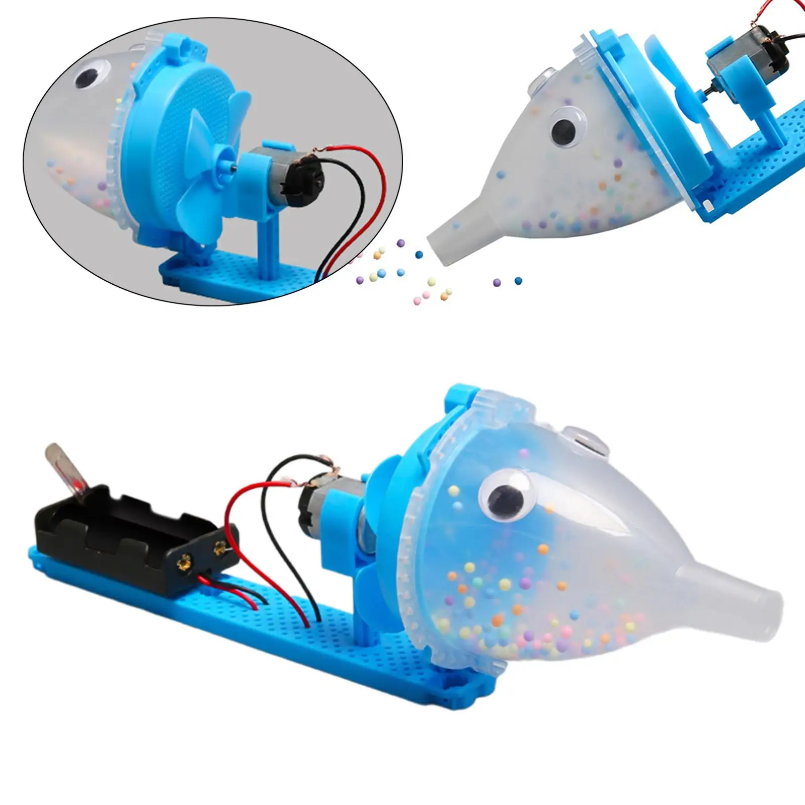 DIY Vacuum Cleaner Toy Stem Toys Early Learning Assembled Physics Experiment Science Project for Boys Girls Children Gift DIY Vacuum Cleaner Toy Stem Toys Early Learning Assembled Physics Experiment Science Project for Boys Girls Children Gift