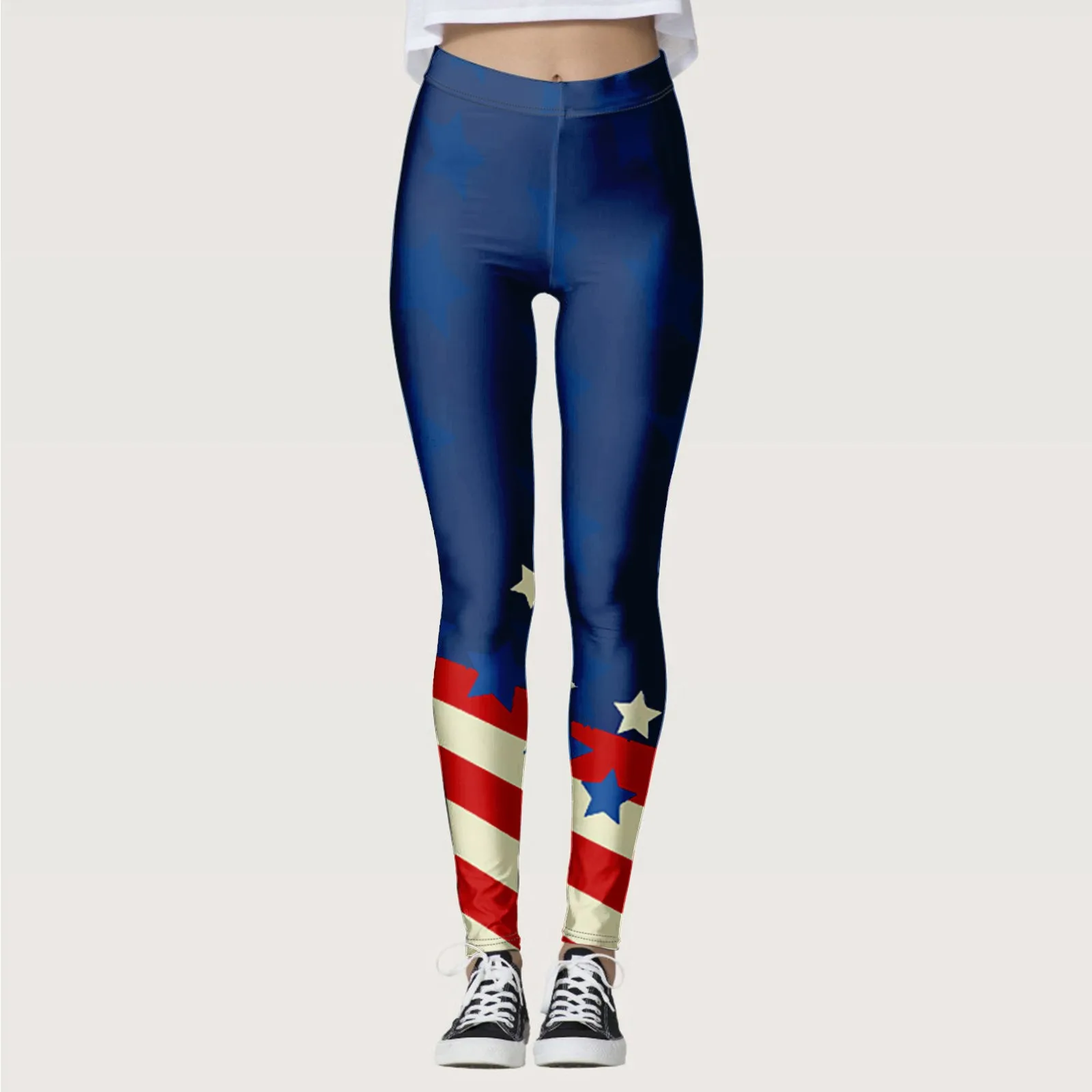 Womens Casual Comfort Leggings Workout Trousers Pants