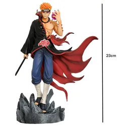 Naruto Pain Collectible Resin Figure - Trendy Anime Desktop Ornament and Perfect Gift (No box)