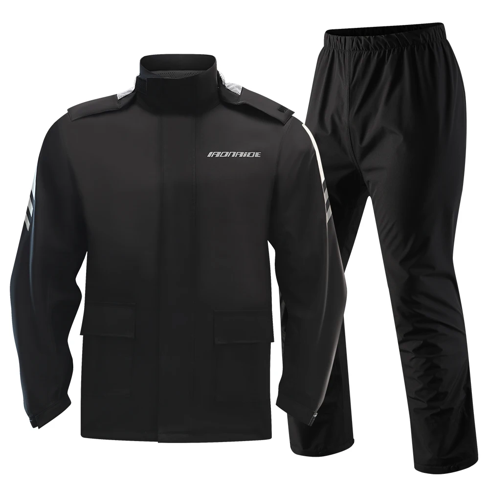 Men Women Motorcycle Raincoat Motorbike Rain Suit Moto Raincoat Rain Coat Jacket Pants Biker Set Waterproof motorcycle raincoat