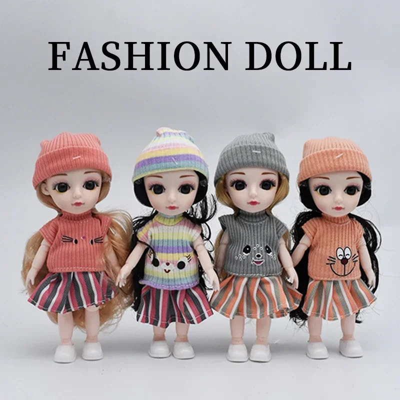 

Шарнирные куклы 1/12, шарнирные подвижные фигурки, набор кукол с шляпой, юбкой, обувью, Кукла 16 см, Милая принцесса для девочек, игровой домик, игрушки, детские подарки