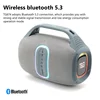 TG674 Wireless Portable Waterproof Fabric BT Speakers Stereo Bass Woofer Sound HIFI Music Multicolor Outdoor Speaker FM Radio 3