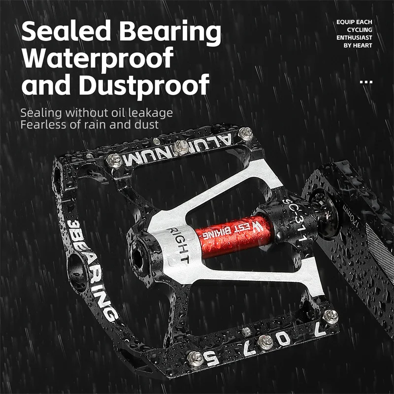 Ultralight Anti-Slip CNC Sealed Bearing Bike Pedals
