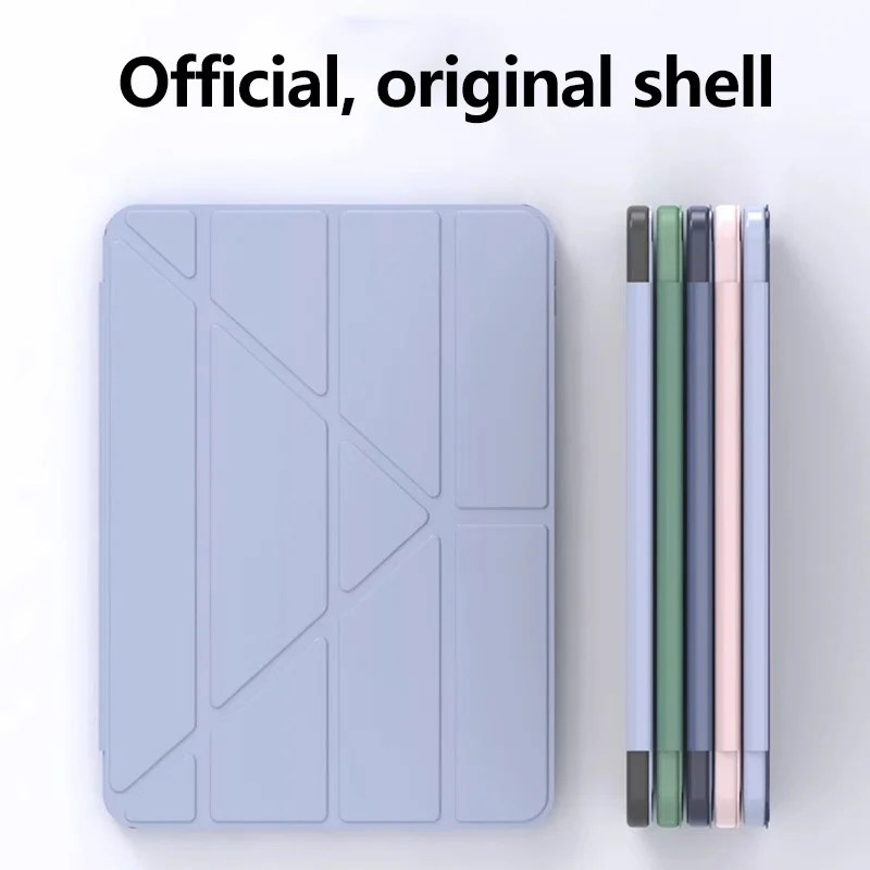 

Multi-fold PU+Leather Smart Flip Case For Samsung Galaxy Tab A9 Plus 11 inch 2023 Tab A7Lite 8.7 A8 10.5 Protective Tablet Cover