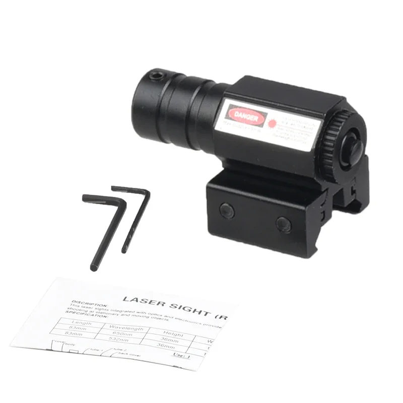 Mini Tactical Powerful Outdoor Laser Sight Accsesories with Extension Switch Green/Red Laser Metal Glock Hunting Tool