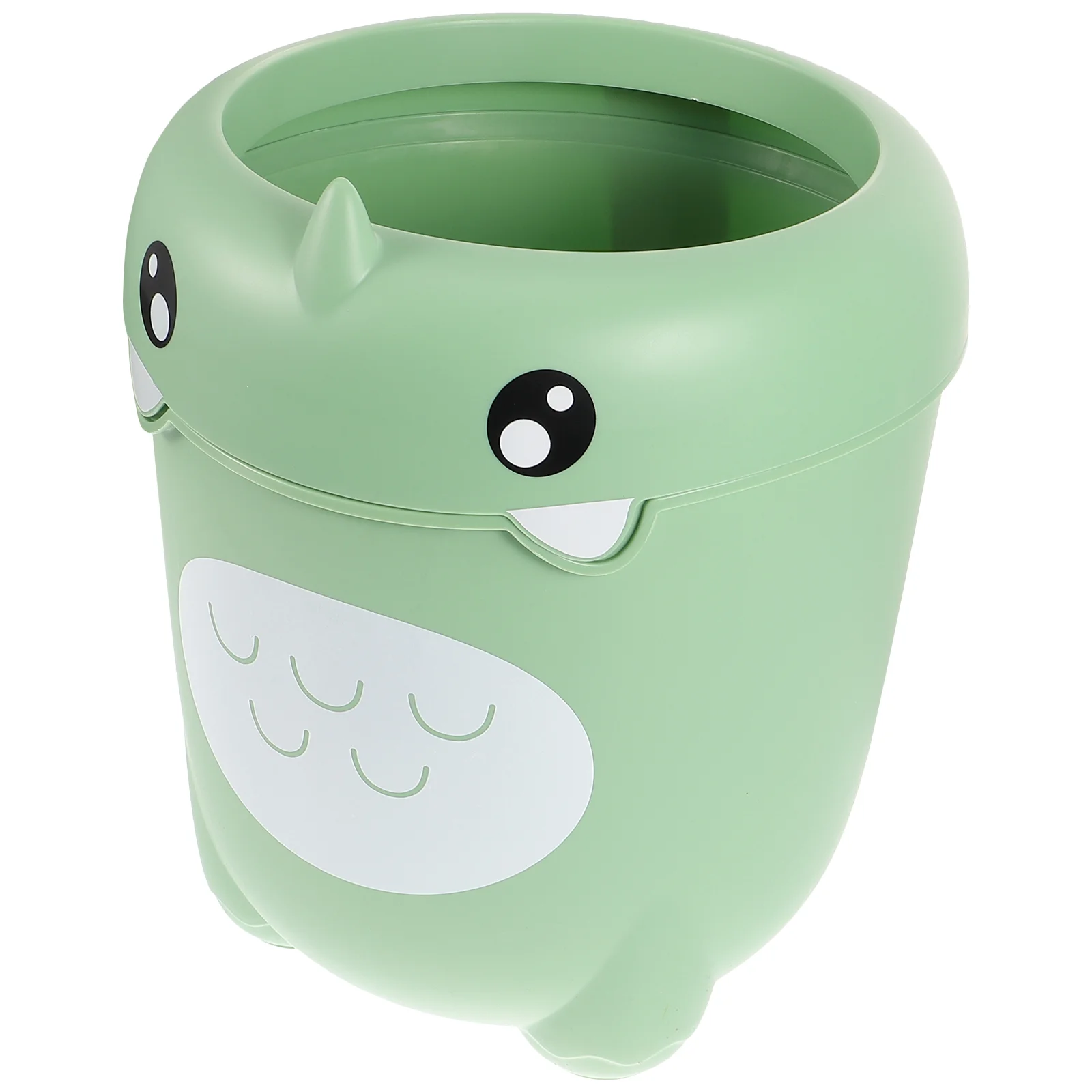 

Dinosaur Trash Can Mini Desktop Trash Can Lid Cute Little Dinosaur Countertop Garbage Bin Tabletop Wastebasket Rubbish Bin