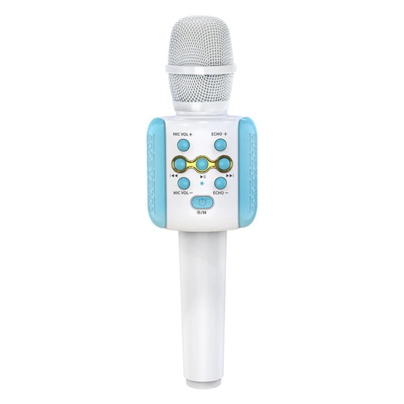 Decorativo esponja Contra la voluntad Micrófono inalámbrico con Bluetooth, dispositivo portátil de mano,  condensador, altavoz de Karaoke para PC, Iphone y Android| | - AliExpress
