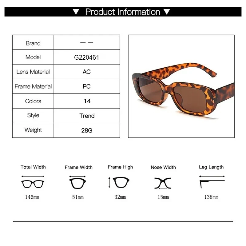 Chic Vintage Luxury Gradient Square Sunglasses