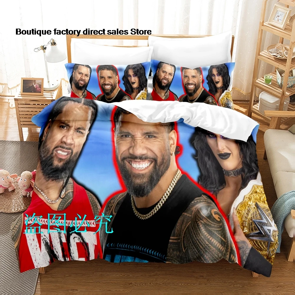 YEET Jey USO YEET Bedding Set Single Twin Full Queen King Size Bed Set Adult Kid Bedroom Duvetcover Sets YEET parure de lit Bed 5