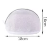 White Durable Washing Home Laundry Bag Mesh Organizer Net Dirty Bra Socks Underwear Shoe Wash Machine Cover Bathroom Accessories 6