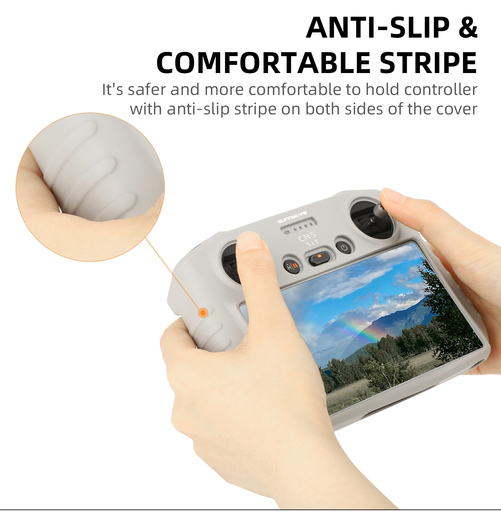 DJI Mini 3 Pro Silicone Case Cover Remote Controller Protective Cases Sleeve Anti-Scratch DJI RC Scratch-proof Accessories drone accessories