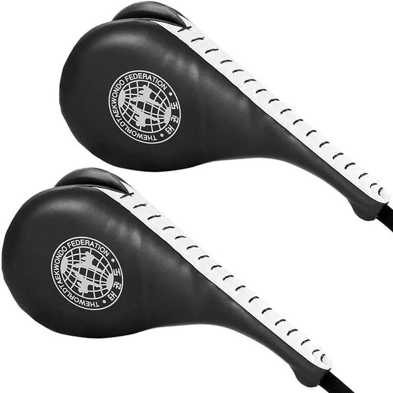 1 Pack / 2 Pack Taekwondo Kick Pads Kicking Target Pads Punching Paddles for Tae Kwon Do Karate Kickboxing Martial Arts Training kick pad