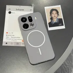 Magnetic Transparent Shockproof Case - Minimalist Skin - friendly Cover - OPPO Find X9 (Magnetic Clear)