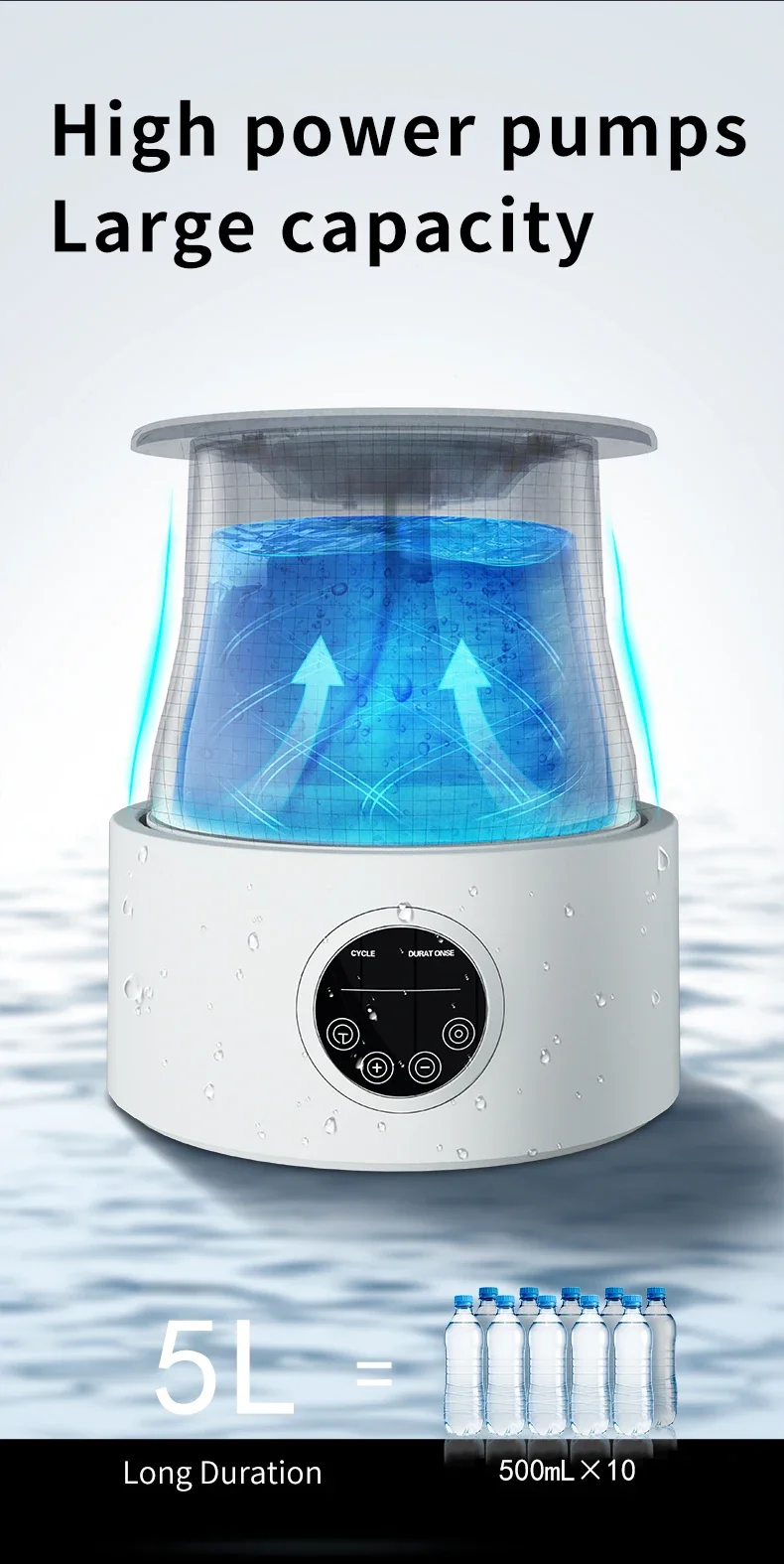 Description Picture 5 of itemReptile Terrarium Humidifier Fogger Mister For Frog Turtle Snake Lizard Humidifier With Hose For Vivarium Terrarium Fogger