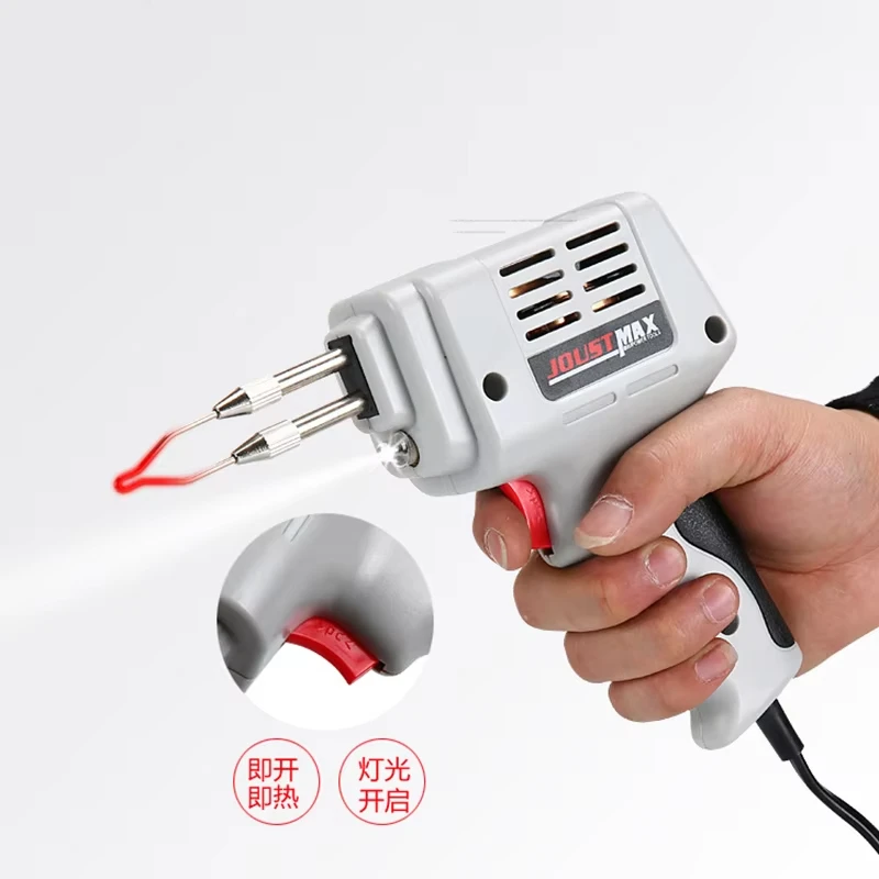 220V 100W Electric Soldering Iron Gun Repair Tool Kit-Hand Soldering Tool with Solder Wire