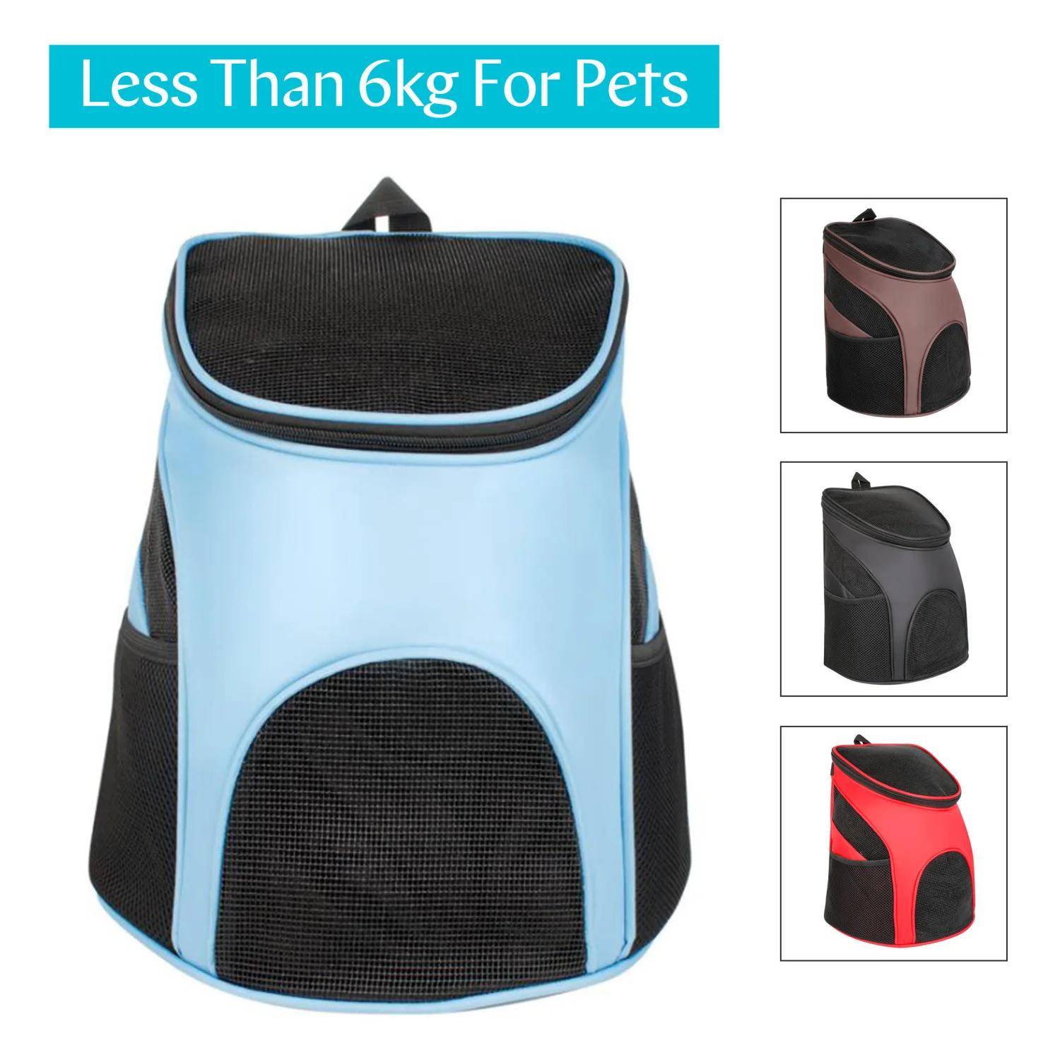 

Large Capacity Portable Foldable Mesh Pet Carrier Dog Backpack Breathable Bag Dog Cat Outdoor Travel Carrier Double Shoulder Bag