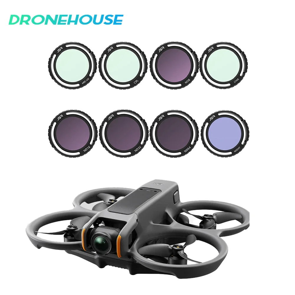 Camera Lens Filters drone accessories For DJI Avata 2 ND4 ND8 ND16 ND32 CPL ND/PL Filters Kit