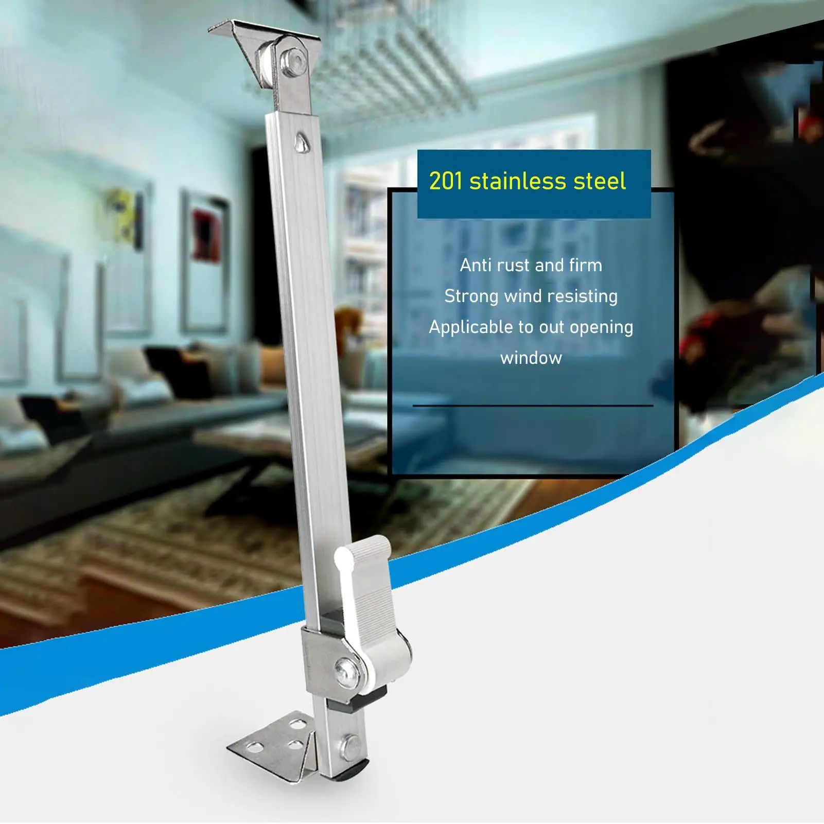 Aluminum Alloy Casement Window Exquisite Security Stay for home Use