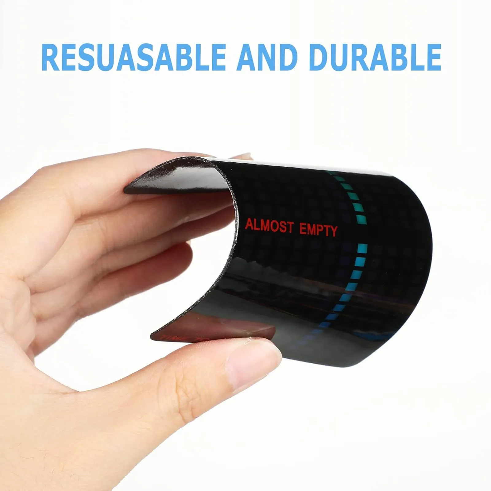 Magnetic Gas Level Indicator,Reusable Propane Meter Level Indicator,Easily Removable Tank Gauge Supplies For Kitchen