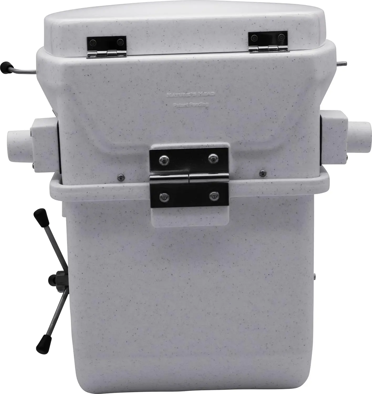 Self Contained Composting Toilet with Close Quarters Spider Handle Design Easy To Install By Any Reasonably Handy Person 5