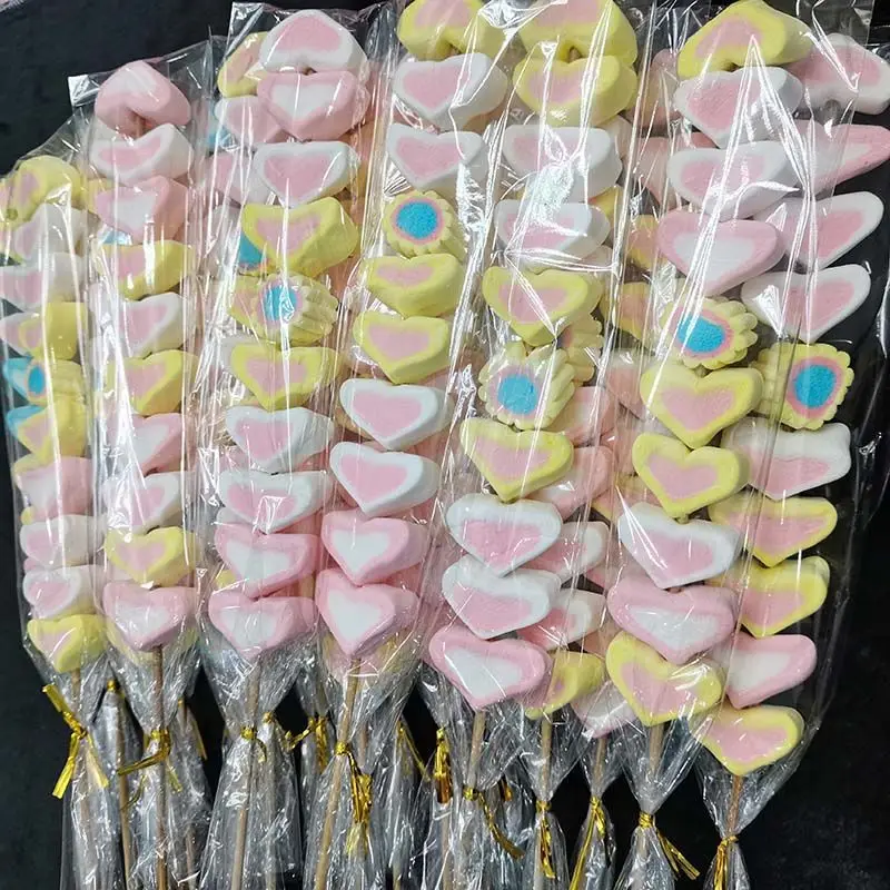 50 Stück lange transparente Zellophanbeutel aus Kunststoff, selbstdichtende Lutscher-Leckerli-Beutel, Süßigkeiten-Bar-Paket, Hochzeit, Geburtstag, Party-Dekoration – Detail 2