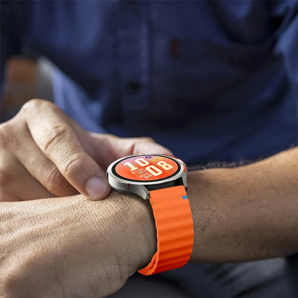 Soft Silicone Comfort Strap, 18/20/22mm - Elegant and Durable Watch Band
