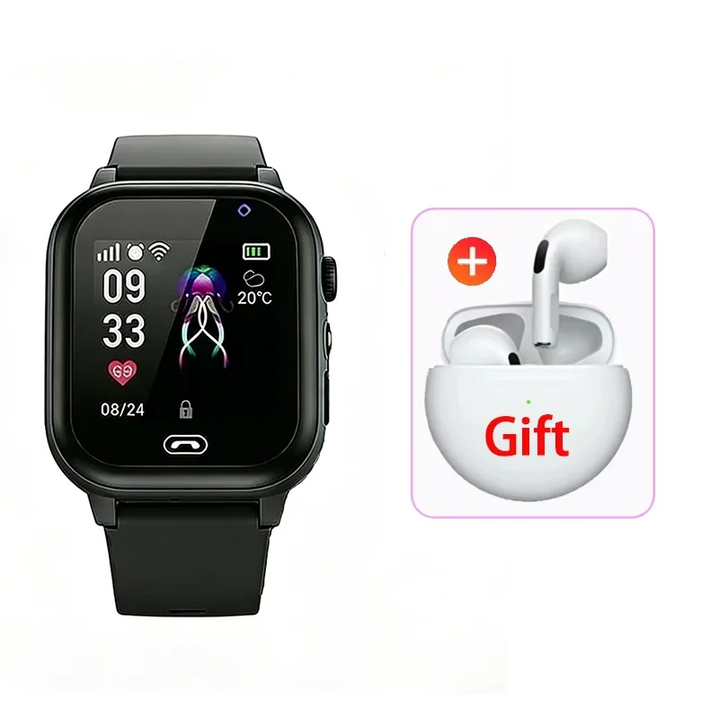 ساعة ذكية للأطفال 5G GPS موقع مكالمة فيديو بطاقة S...