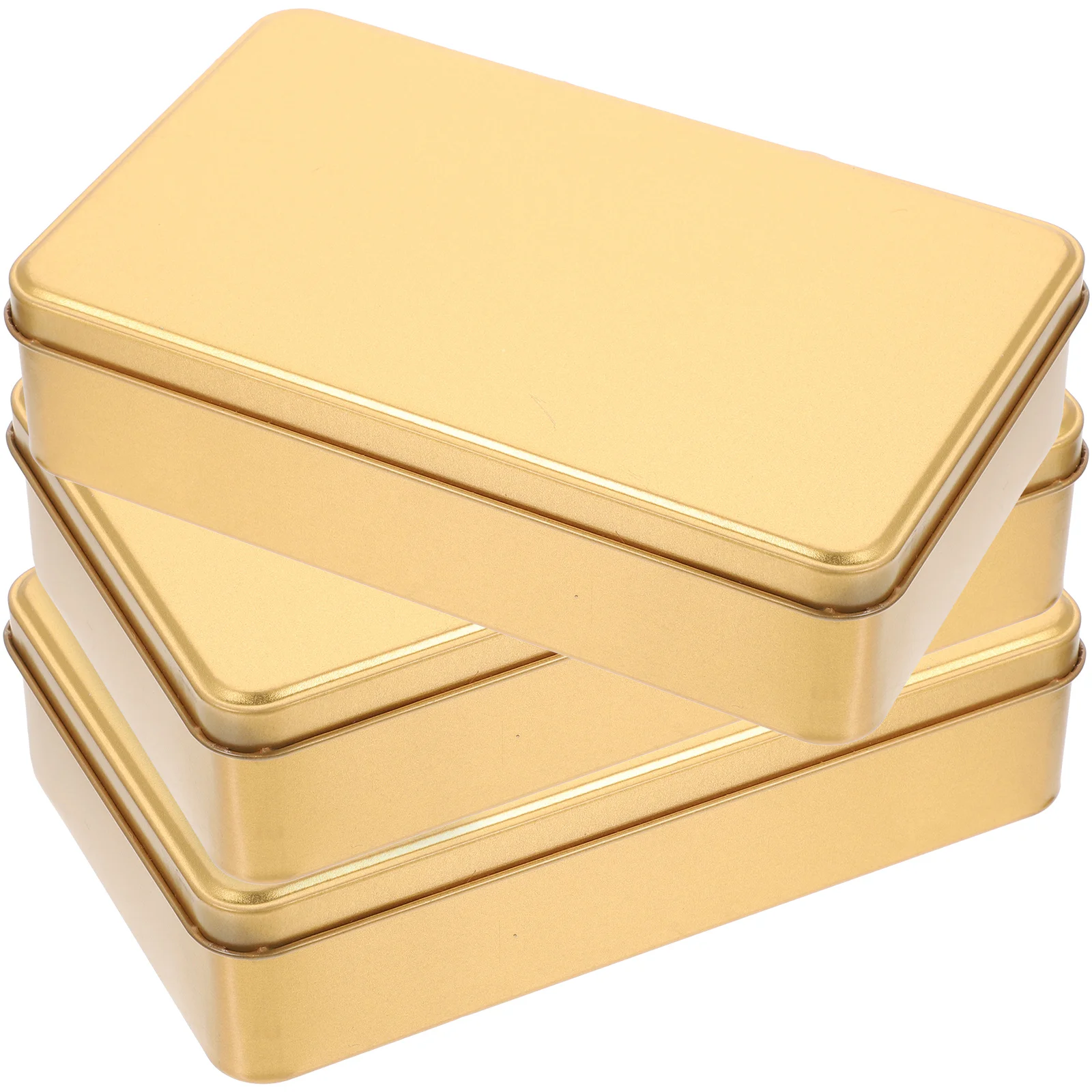 

Small Tin Box Empty Rectangle Tinplate Box Tinplate Containers Tin Box With Lid Small Empty Metal Tin Money Storage Box
